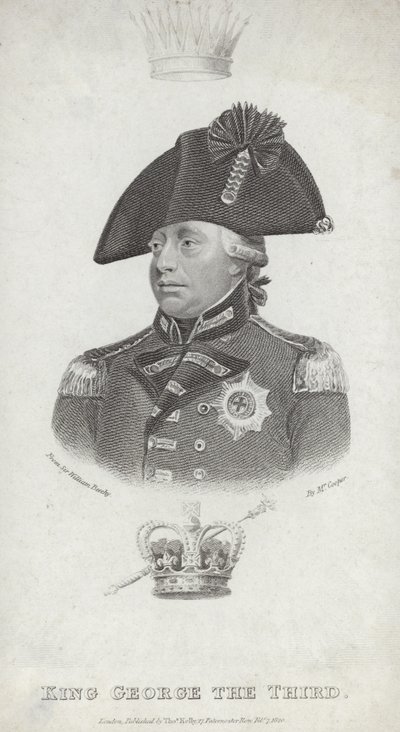 Kong George III av Storbritannia og Irland av English School