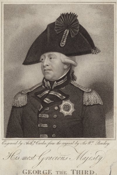 Kong George III av Storbritannia og Irland av English School