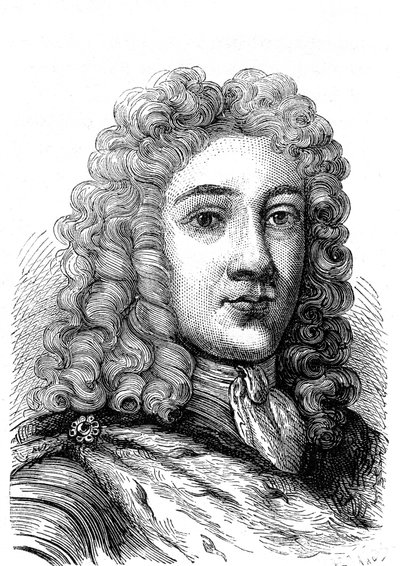 Kong George II av England av English School