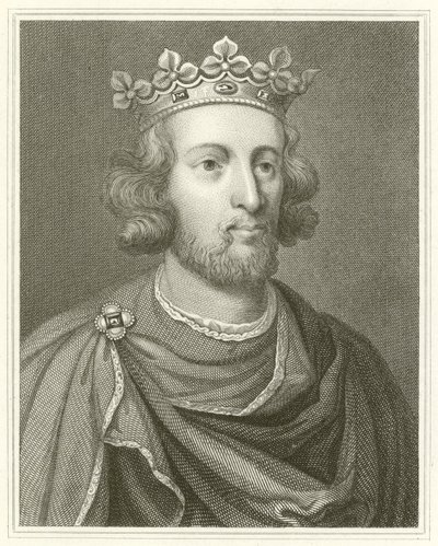 Kong Henry III (gravering) av English School
