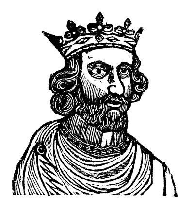 Kong Henry III (tresnitt) av English School