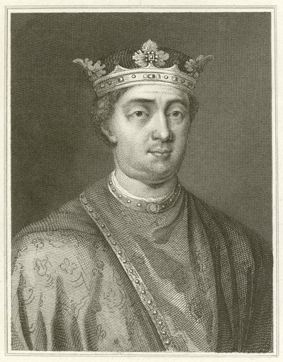 Kong Henry II (gravering) av English School