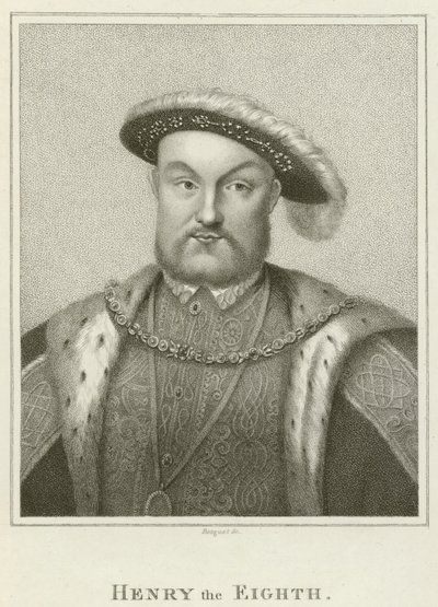 Kong Henry VIII (gravering) av English School