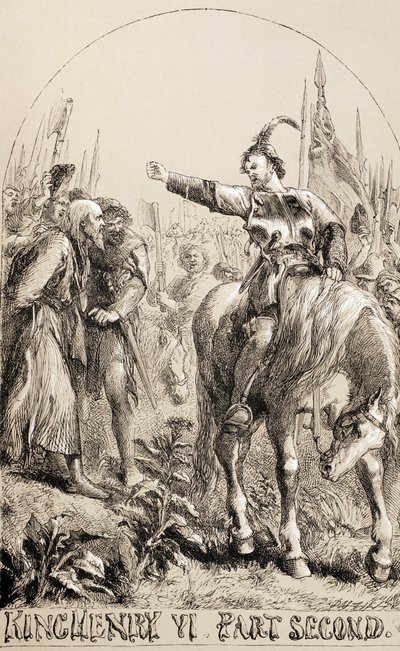 King Henry VI, Part II, 1890 av English School