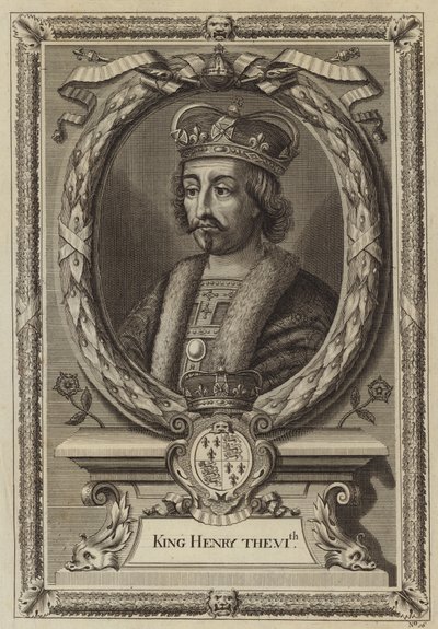 King Henry VI of England av English School