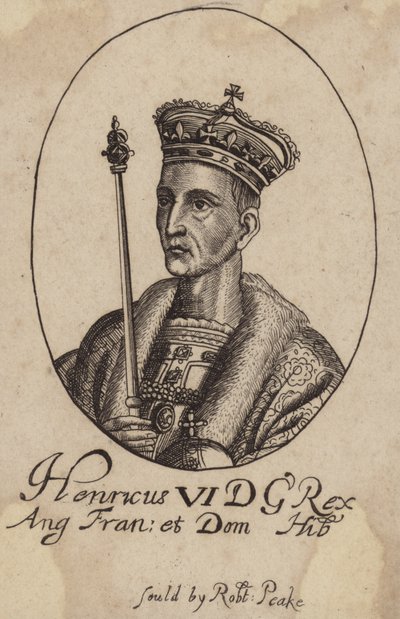 King Henry VI of England av English School