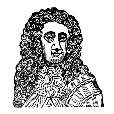 King James II (tresnitt) av English School