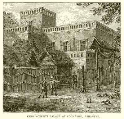 King Koffees Palace i Coomassie, Ashantee av English School