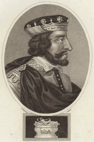 Kong Richard III av England av English School