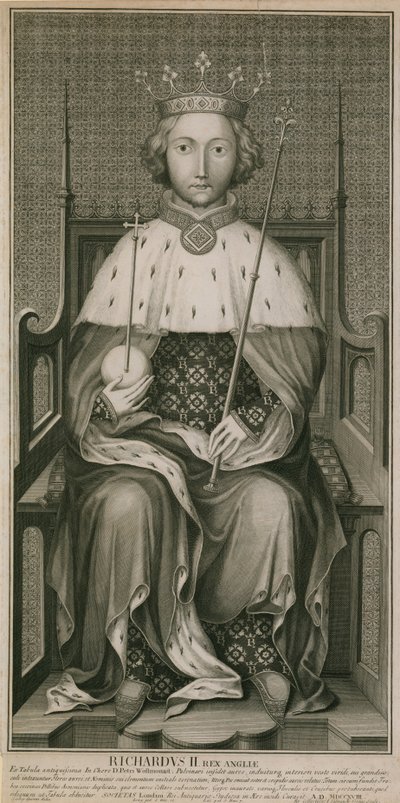 King Richard II, Westminster Abbey, London av English School