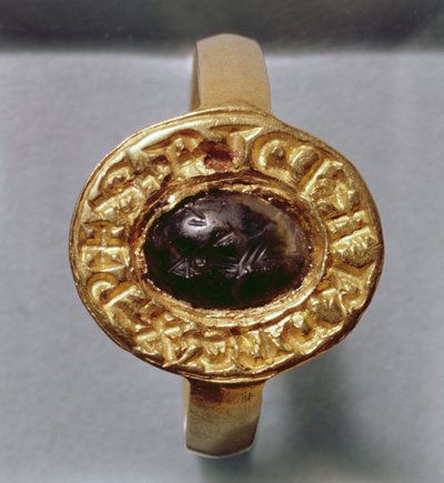 King Richards Ring (gull og edelstein) av English School