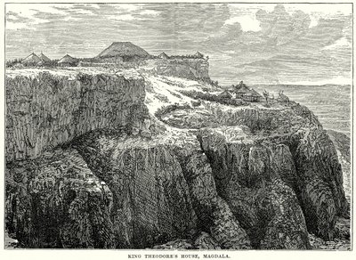 Kong Theodores hus, Magdala (gravering) av English School