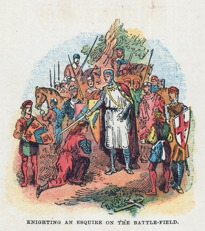 Ridder en eier på slagmarken av English School