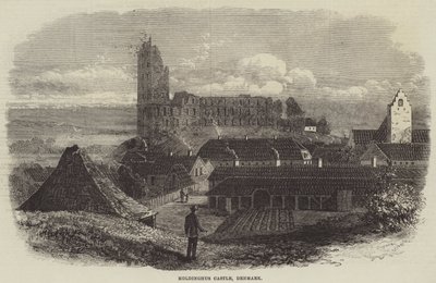 Koldinghus slott, Danmark (gravering) av English School