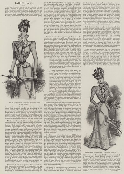 Dameside (litho) av English School
