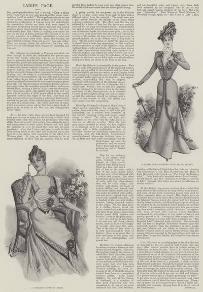 Dameside (litho) av English School