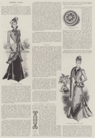 Dameside (litho) av English School
