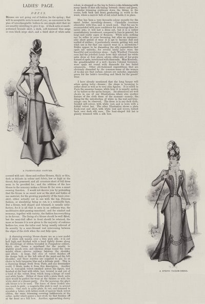 Dameside (litho) av English School