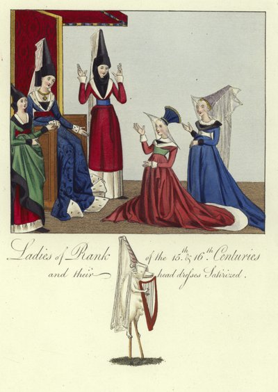 Damen von Rang des 15. und 16. Jahrhunderts von English School