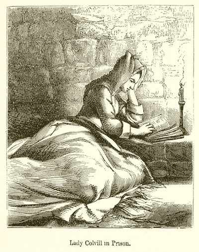 Lady Colvill i fengselet av English School