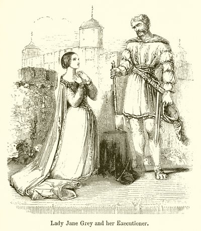 Lady Jane Gray og bøddelen hennes av English School