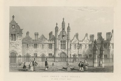 Lady Owens Alms Houses på St John Street Road av English School