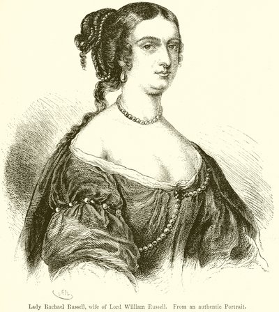Lady Rachael Russell, kone til Lord William Russell av English School