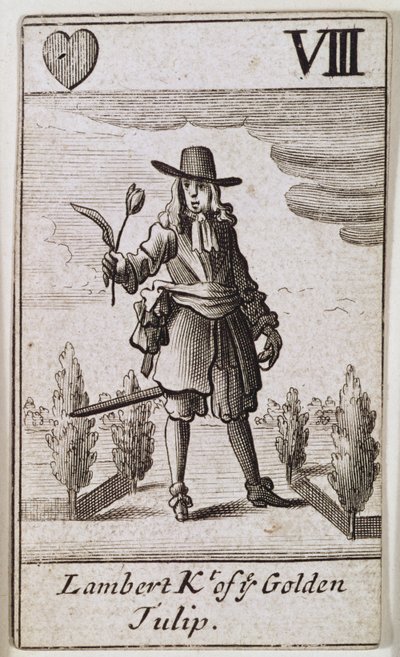 Lambert Simnel, Knight of the Golden Tulip, fra et sett med spillekort av English School