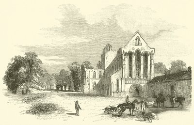 Lanercost Priory (gravering) av English School