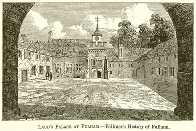 Lauds Palace i Fulham.--Falkners History of Fulham av English School