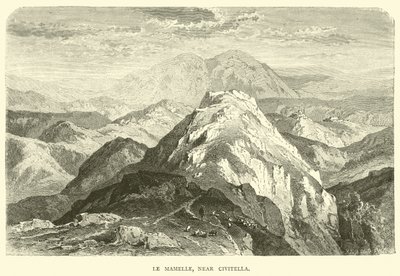 Le Mamelle, nær Civitella av English School