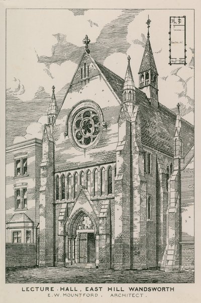 Forelesningssal i Wandsworth av English School