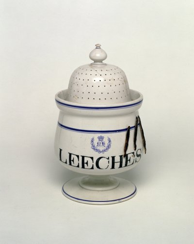 Leech krukke (keramikk) av English School