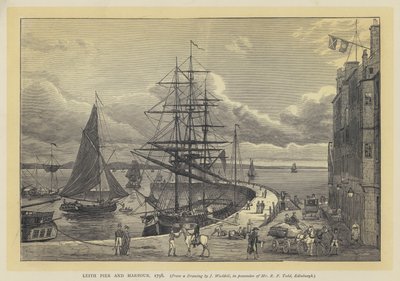 Leith Pier og havn av English School