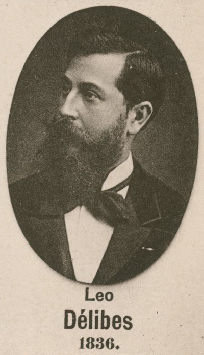 Leo Delibes (gravering) av English School