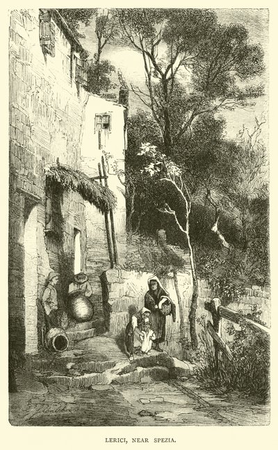 Lerici, nær Spezia av English School