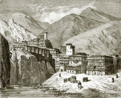 Lesghian village of Begitta av English School
