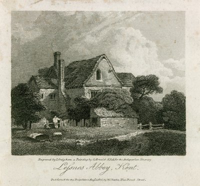 Lesnes Abbey i Kent av English School