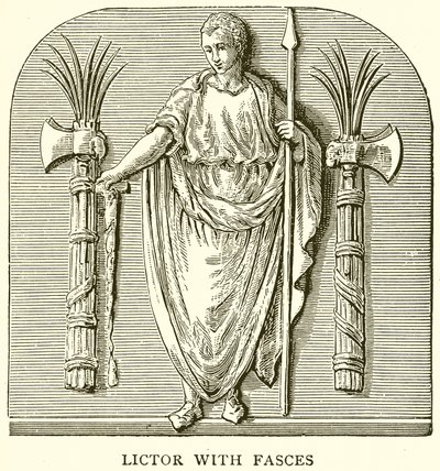 Liktor med Fasces av English School