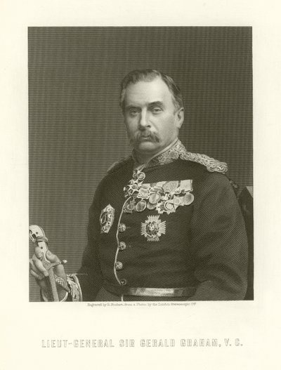 Generalløytn Sir Gerald Graham av English School
