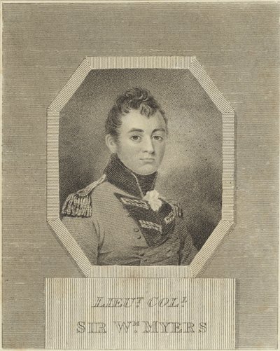 Oberstløytnant Sir William Meyers av English School