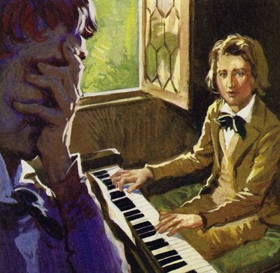 Liszt ble sendt for å studere under Carl Czerny av English School