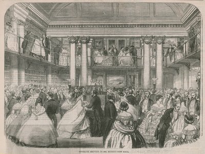 Litterær gjenforening i Mr Mudies New Hall av English School