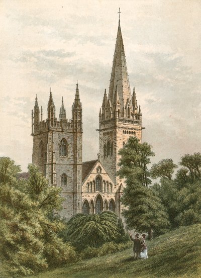 Llandaff katedral av English School