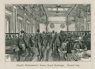 Lloyds Underwriters Room, Royal Exchange av English School