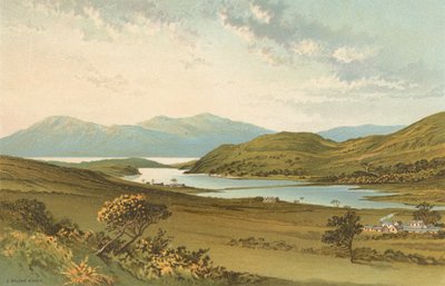 Loch Fad, Bute - Arran i det fjerne av English School