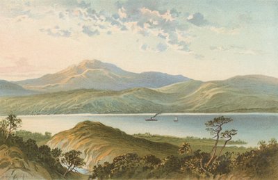 Loch Ness, ovenfra Fall of Foyers av English School