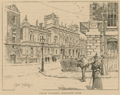 London University, Burlington House av English School