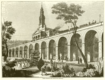 London og Greenwich Railway av English School