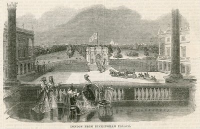 London, vom Buckingham Palace von English School